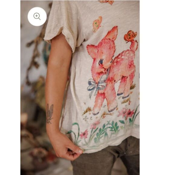 NWT Magnolia Pearl Frolic Tee in Moonlight - Picture 2 of 6